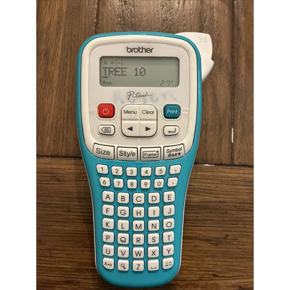 Brother P-Touch PT-H103W Handheld Label Printer Tested Works